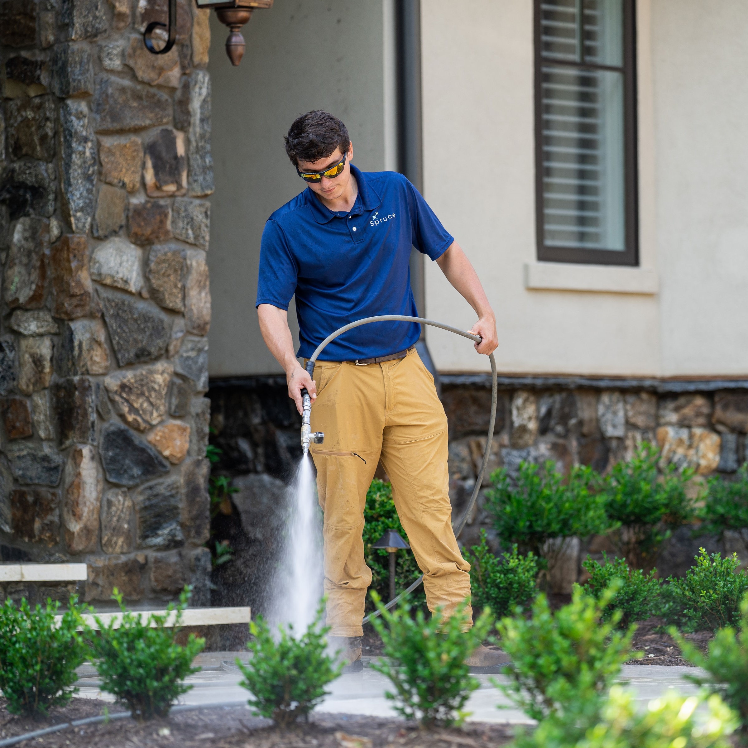Spruce: Services & Solutions | Greenville, SC, Asheville, NC, Columbia, SC, Charleston, SC | Residential Pressure Washing